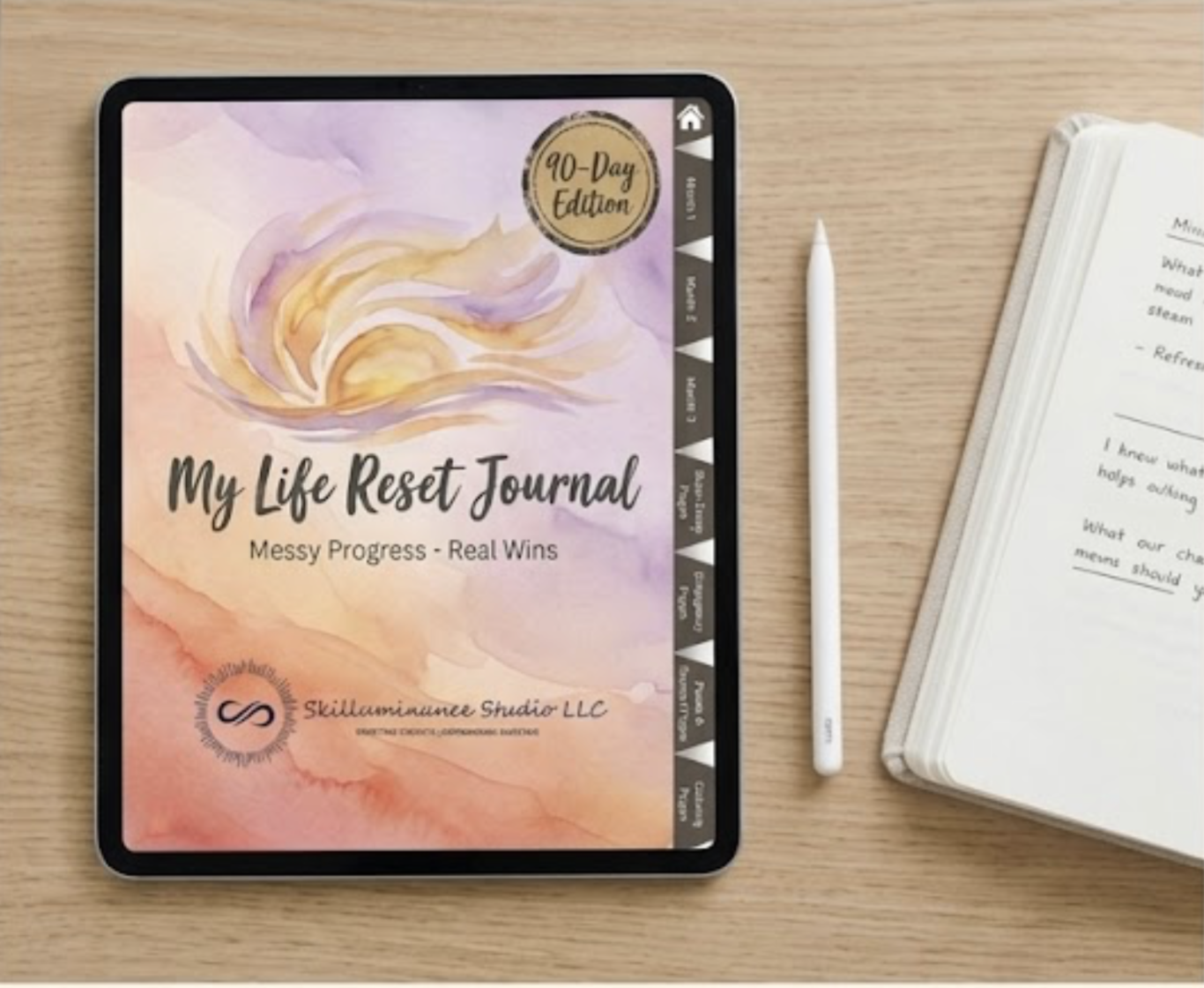 Digital My Life Reset Journal
